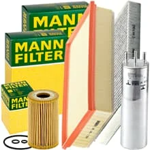 MANN FILTER INSPEKTIONSPAKET passend für VW T5 T6 BUS MULTIVAN 2.0 TDI