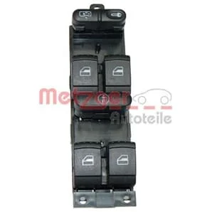 Metzger Fensterheberschalter vorne links Seat Leon Toledo VW Bora Golf IV Passat 1.4-4.0