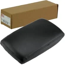 MITTELARMLEHNE DECKEL ARMABLAGE ARMLEHNE SCHWARZ KUNST LEDER für AUDI A6 C6 4F