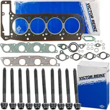 REINZ ZYLINDERKOPFDICHTUNG-SATZ + SCHRAUBEN für 2.0 MERCEDES W124 W201 190 W463