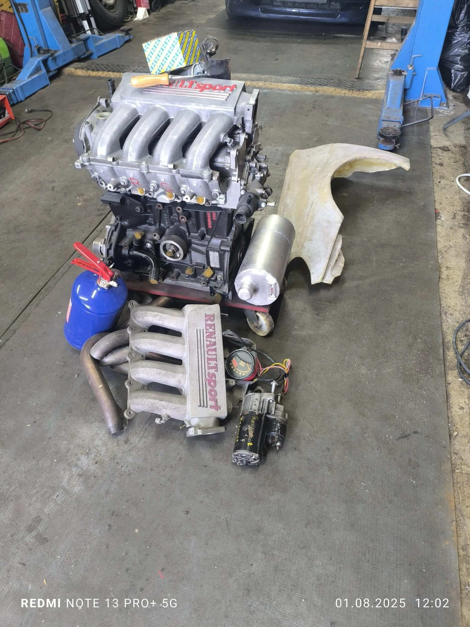 Renault motor ca 220 PS 2.Liter