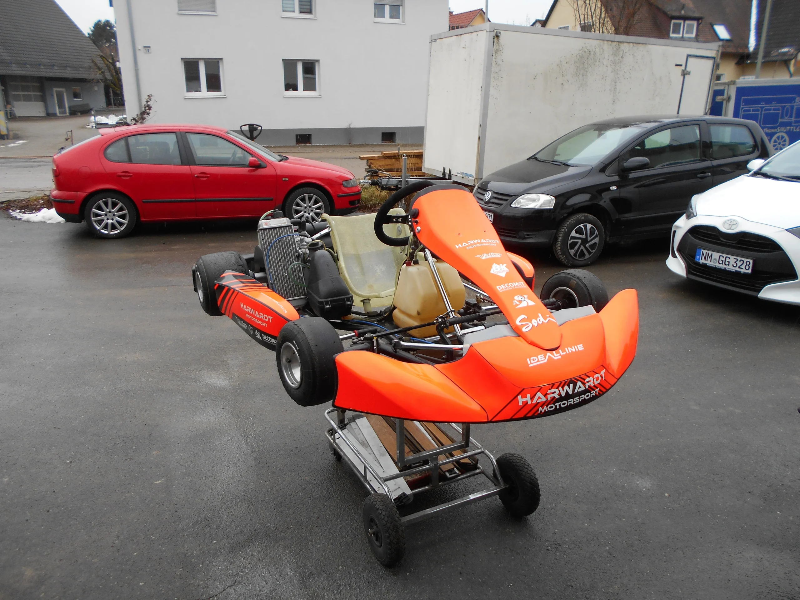 Rosso Corsa mit Rotax Max Senior