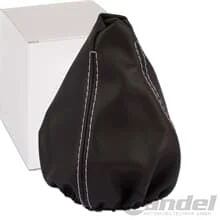 SCHALTSACK SCHALTMANSCHETTE SCHWARZ/ WEIß passend für BMW 3er E46