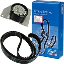 SKF ZAHNRIEMEN-SATZ mit SPANNROLLE passend für 1.9 dCi RENAULT MEGANE SCENIC III