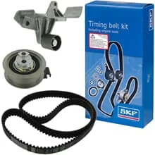 SKF ZAHNRIEMEN-SATZ mit SPANNROLLEN für 1.8 T + 2.0 AUDI A4 (B5,B6,B7) A6 C5
