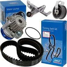 SKF ZAHNRIEMEN-SATZ mit WASSERPUMPE für 1.8 T AUDI A4 (B5,B6,B7) A6 (C5,4B)
