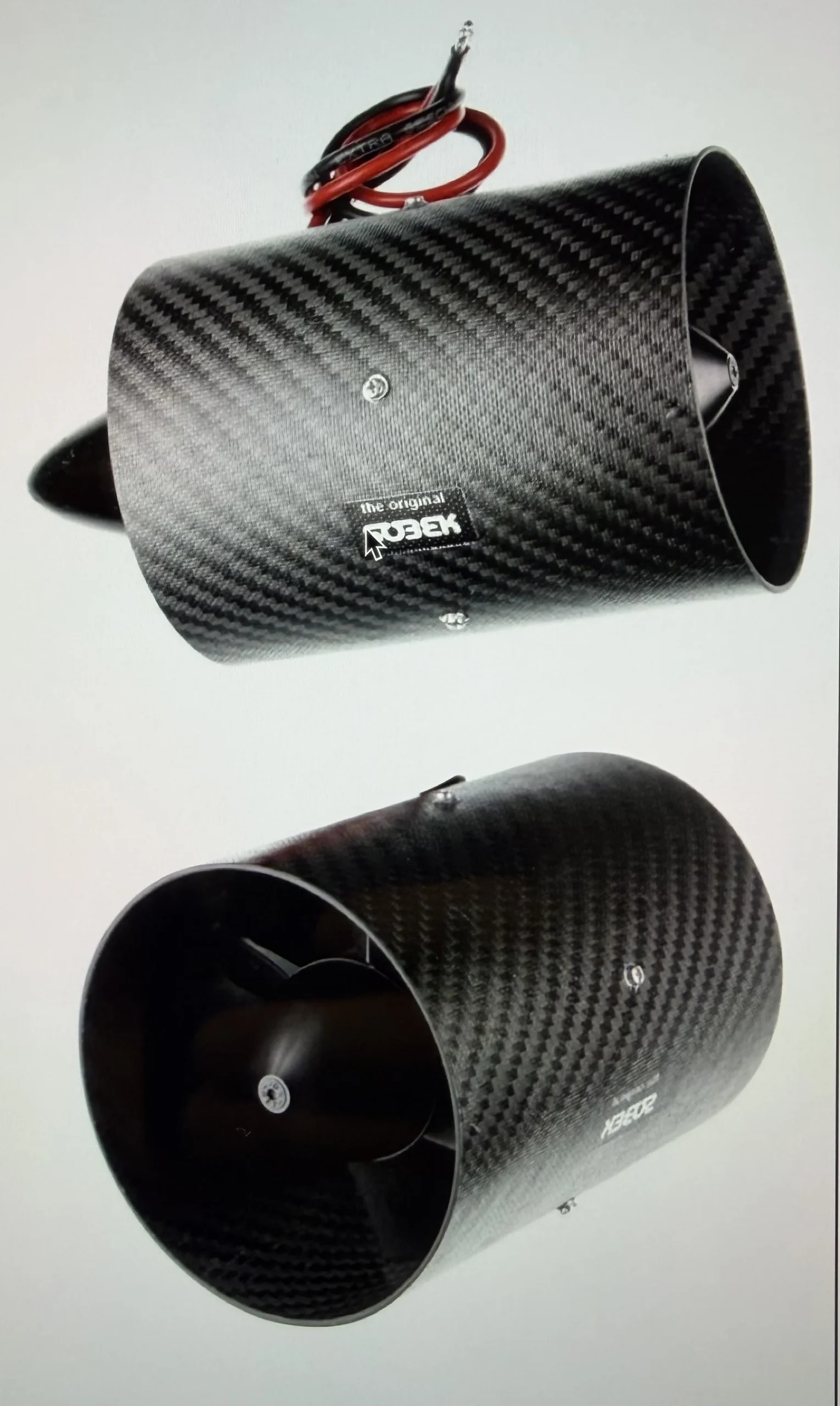 Sobek Motorsport Impeller Lüfter/Blower 78mm 12v Carbon