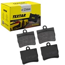 TEXTAR BREMSBELÄGE HINTERACHSE passend für MERCEDES-BENZ C-KLASSE E-KLASSE
