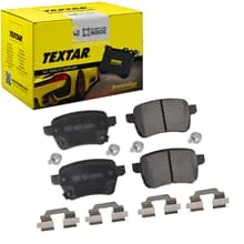 TEXTAR BREMSBELÄGE HINTERACHSE passend für OPEL ADAM CORSA