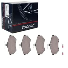 TOPRAN BREMSBELÄGE SATZ VORDERACHSE FÜR SEAT CORDOBA IBIZA TOLEDO VW GOLF JETTA