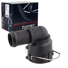 TOPRAN KÜHLMITTELFLANSCH MIT KLAMMER passend für AUDI A1 SEAT IBIZA TOLEDO