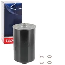 TOPRAN KRAFTSTOFFFILTER LEITUNGSFILTER für AUDI 100 80 90 A6 SEAT TOLEDO VW