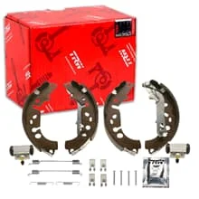 TRW BREMSBACKEN-SATZ HINTERACHSE PASSEND FÜR FIAT FIORINO GRANDE LINEA PUNTO