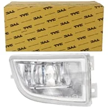 TYC NEBELSCHEINWERFER links H3 mit Lampenträger passend für SKODA FABIA