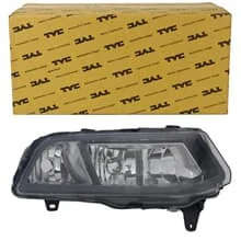 TYC NEBELSCHEINWERFER links H8 W21W mit Kurvenlicht mit Tagfahrlicht für VW POLO