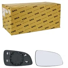 TYC SPIEGELGLAS LINKS asphärisch beheizbar passend für OPEL ASTRA H