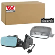 VAN WEZEL AUßENSPIEGEL LINKS GRUNDIERT passend für VW BORA GOLF