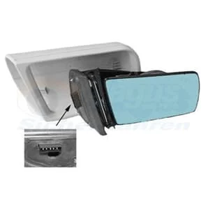 Van Wezel Außenspiegel rechts elektrisch Mercedes C-Klasse W202 2,8