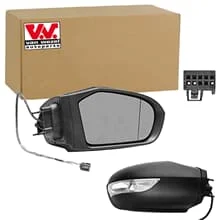 VAN WEZEL AUßENSPIEGEL RECHTS GRUNDIERT FÜR MERCEDES-BENZ A-KLASSE B-KLASSE