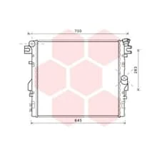 VAN WEZEL Kühler, Motorkühlung 21002052