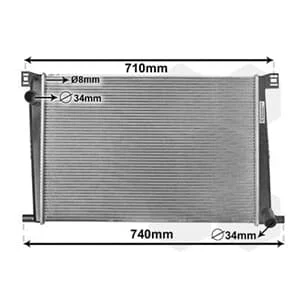 Van Wezel Motorkühler Mini