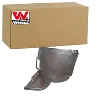 VAN WEZEL RADHAUSSCHALE VORNE LINKS VORDERER TEIL PASSEND FÜR BMW 5 | 0637435