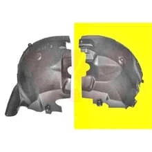 VAN WEZEL RADHAUSSCHALE VORNE RECHTS HINTERER TEIL PASSEND FÜR MERCEDES-BENZ