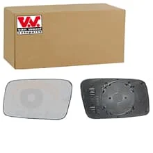 VAN WEZEL SPIEGELGLAS BEHEIZBAR KONVEX RECHTS FÜR VOLVO 850 S40 S70 S90 V40 V70