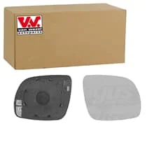 VAN WEZEL SPIEGELGLAS BEHEIZBAR RECHTS passend für SKODA FABIA