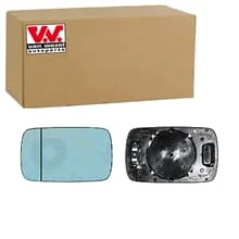 VAN WEZEL SPIEGELGLAS BLAU GETÖNT LINKS passend für BMW 3er E36 5er E34 E39