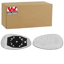 VAN WEZEL SPIEGELGLAS KONVEX UNBEHEIZT LINKS FÜR ABARTH 500 500C FIAT 500