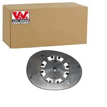 VAN WEZEL SPIEGELGLAS KONVEX UNBEHEIZT LINKS FÜR CITROËN C1 PEUGEOT 107 TOYOTA