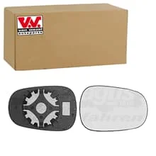 VAN WEZEL SPIEGELGLAS KONVEX UNBEHEIZT RECHTS FÜR RENAULT CLIO MEGANE SCÉNIC