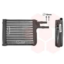 VAN WEZEL WÄRMETAUSCHER HEIZUNGSKÜHLER für CITROËN JUMPER FIAT DUCATO PEUGEOT