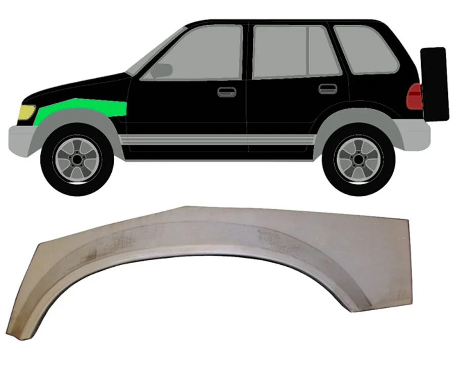 Vorne Kotflügel Oben Blech für Kia Sportage 1994 - 2004 links