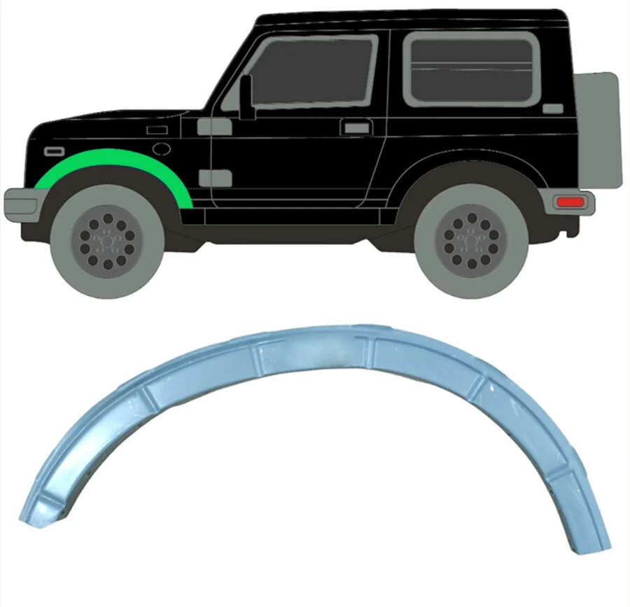 Vorne Kotflügel Radlauf Befestigung Blech für Suzuki Samurai Ab 1981 links