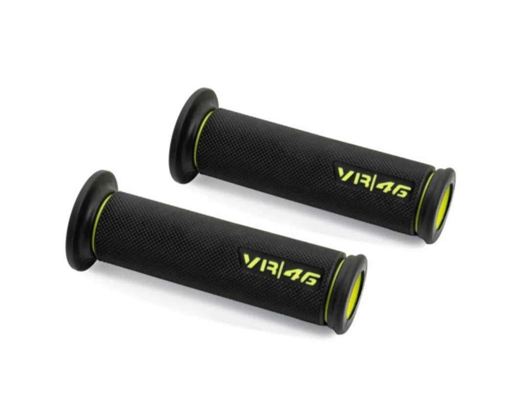 VR46 Lenkergriffe Schwarz Lenker Griffe Racing Grips