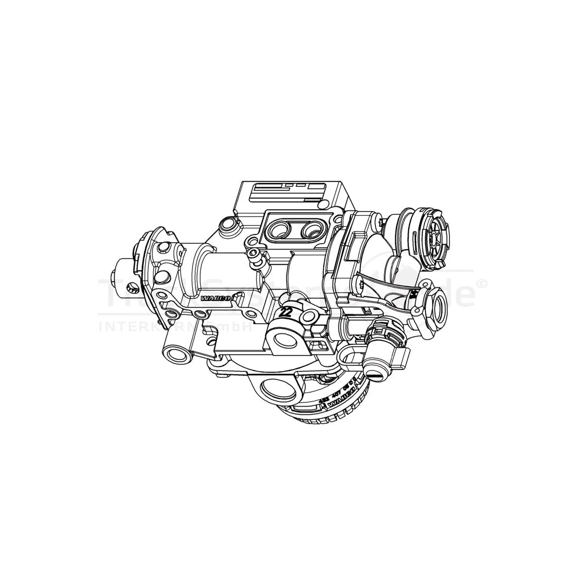 Wabco Automatischer Bremskraftregler 4757200050 - 475 720 005 0