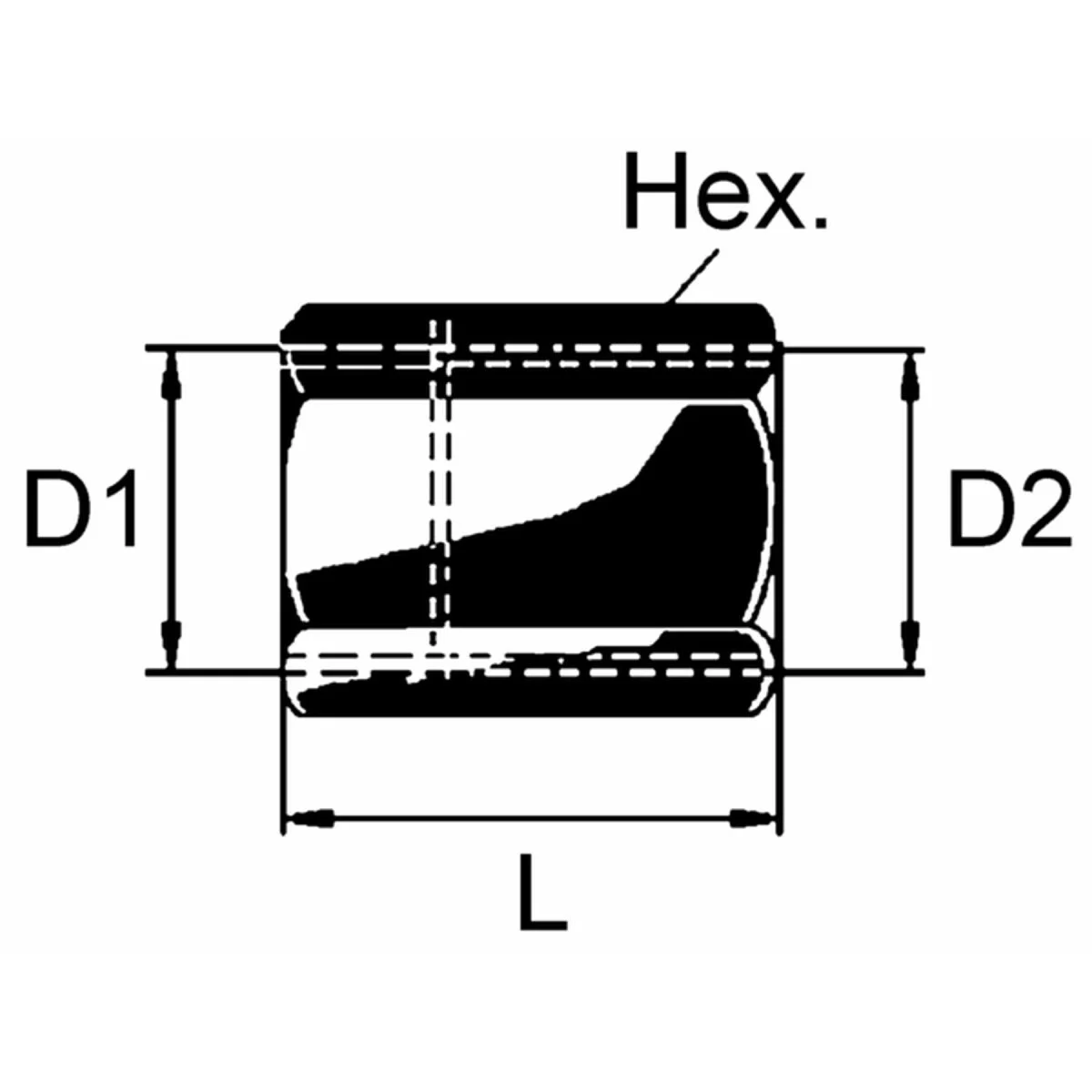 Wabco Übergangsstück 8932401604 - 893 240 160 4 passend für 275026