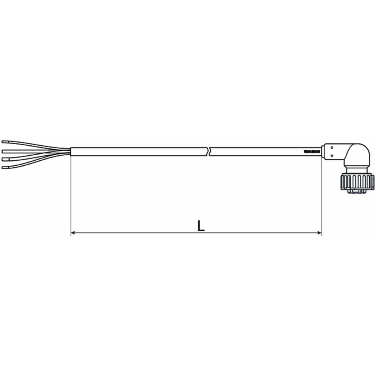 Wabco ELM Kabel 4493550600 - 449 355 060 0