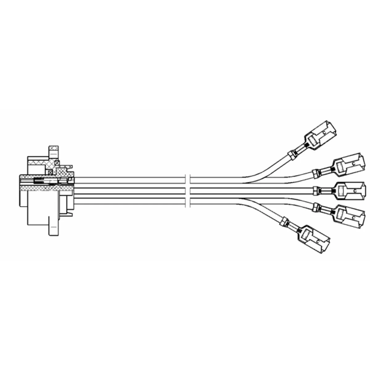 Wabco Kabelsatz 8946046302 - 894 604 630 2 passend für 1524519