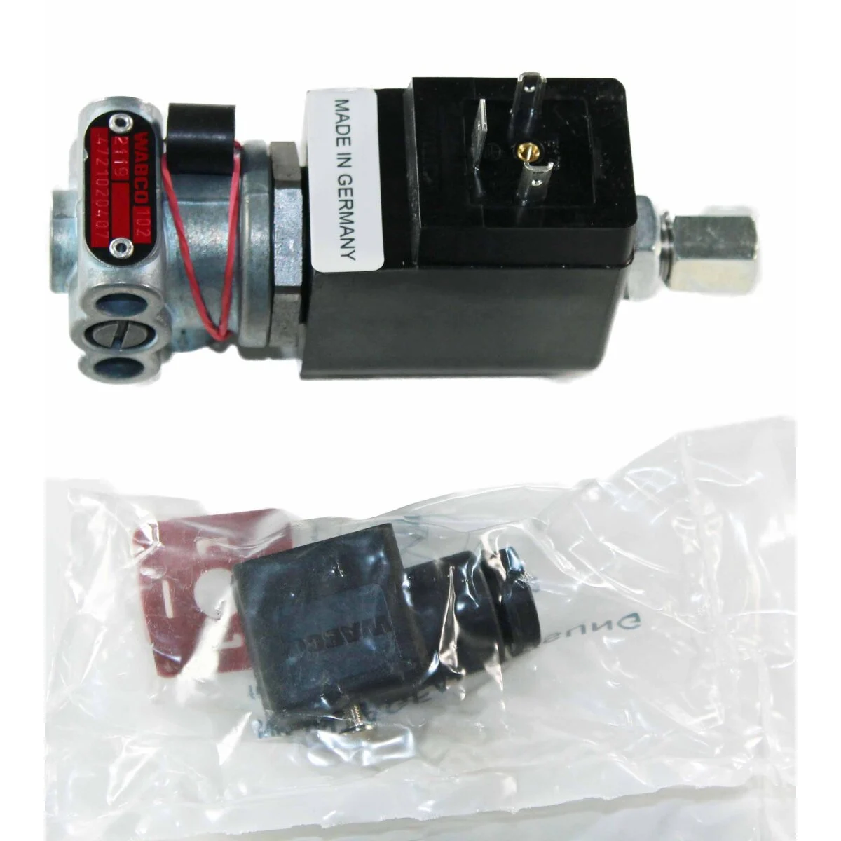 Wabco Magnetventil 4721020400 - 472 102 040 0 passend für 2108004