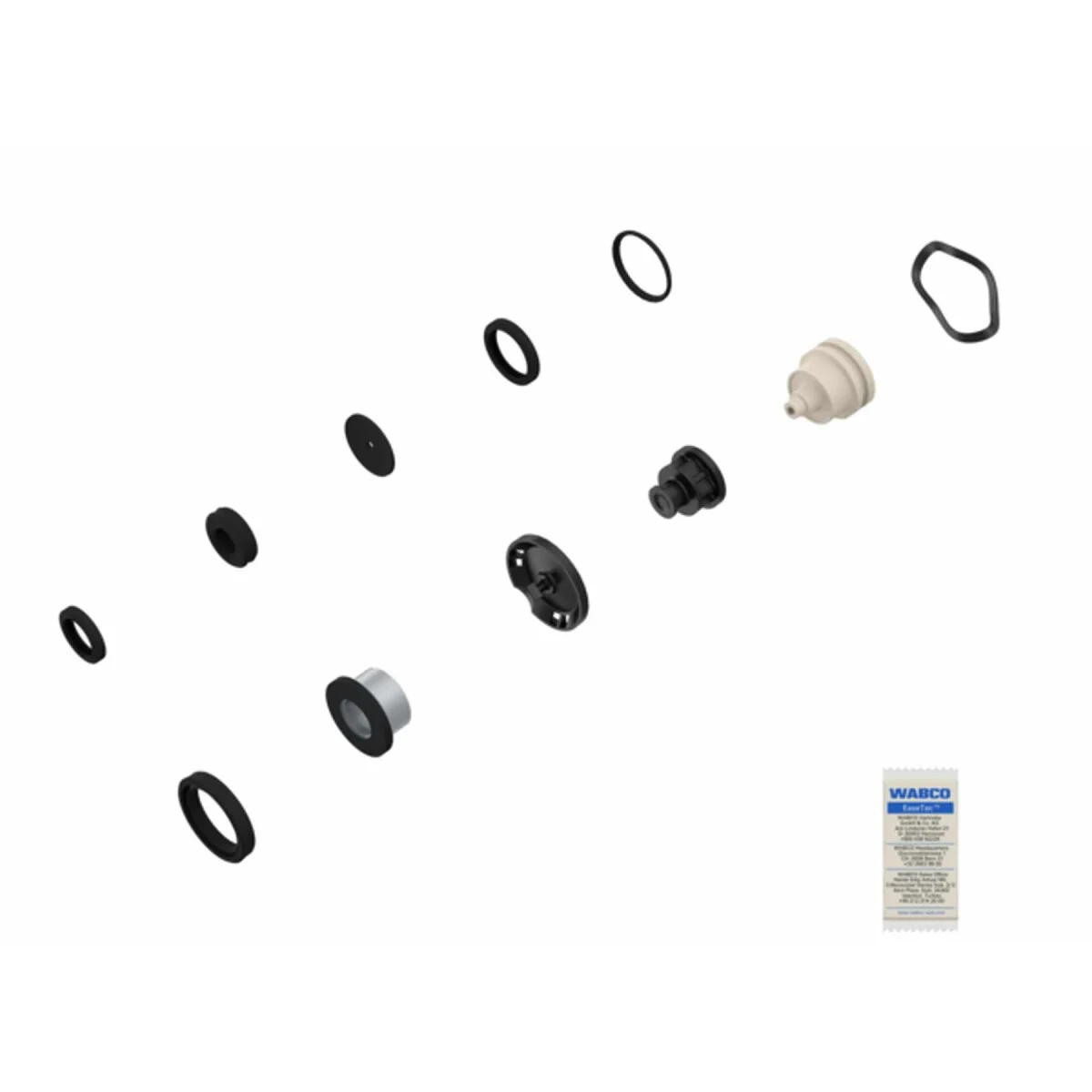 Wabco Reparatureinheit 9700519872 - 970 051 987 2 passend für 2500762