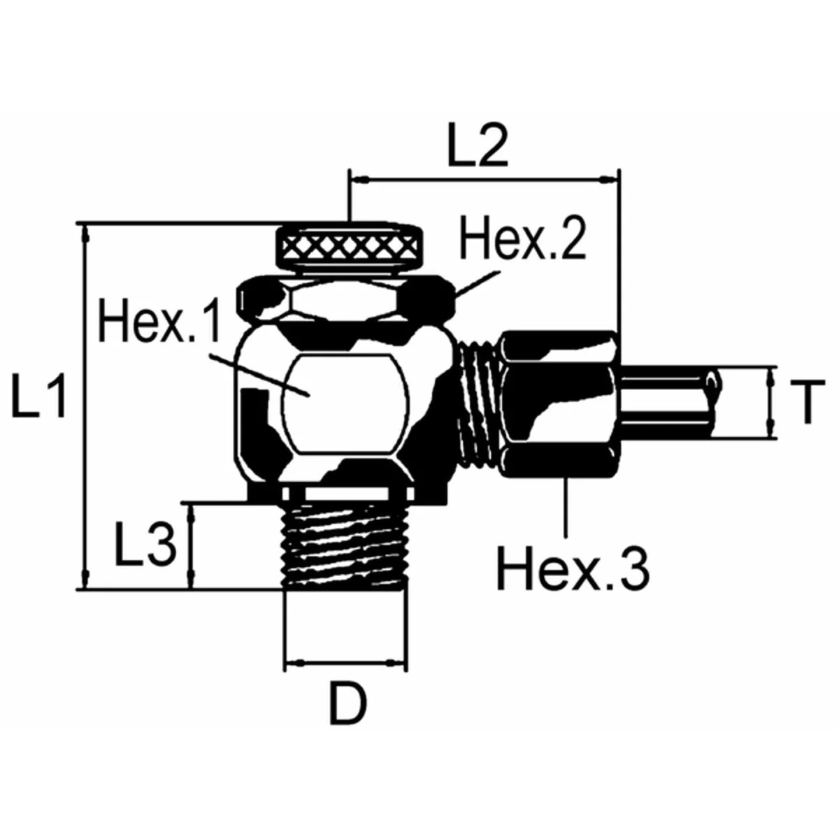 Wabco Schwenkverschraubung 8939001470 - 893 900 147 0 passend für 6626873
