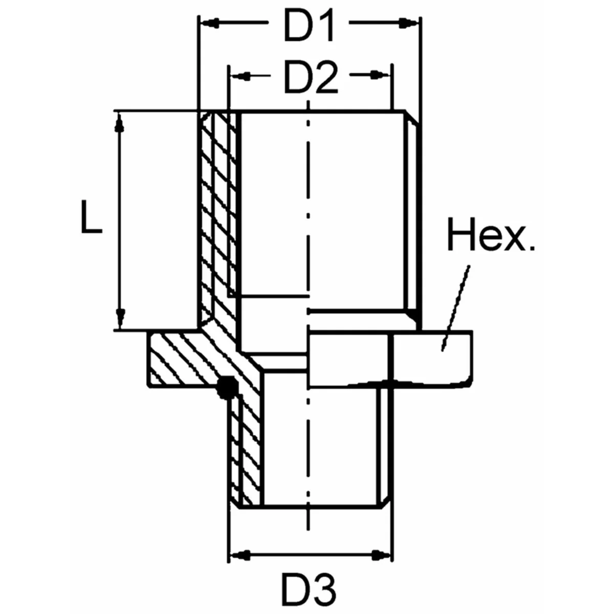 Wabco Verschraubung 8931040612 - 893 104 061 2 passend für 888224
