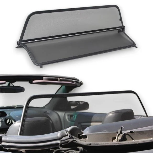 Windschott passend für Mitsubishi Eclipse in schwarz