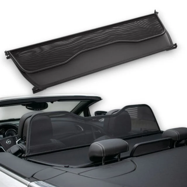 Windschott passend für Opel Cascada in schwarz