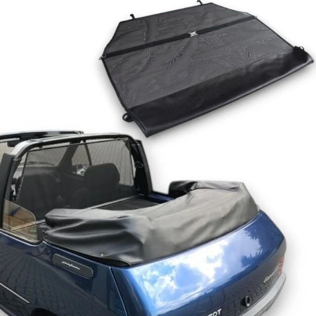 Windschott passend für Peugeot 205 in schwarz