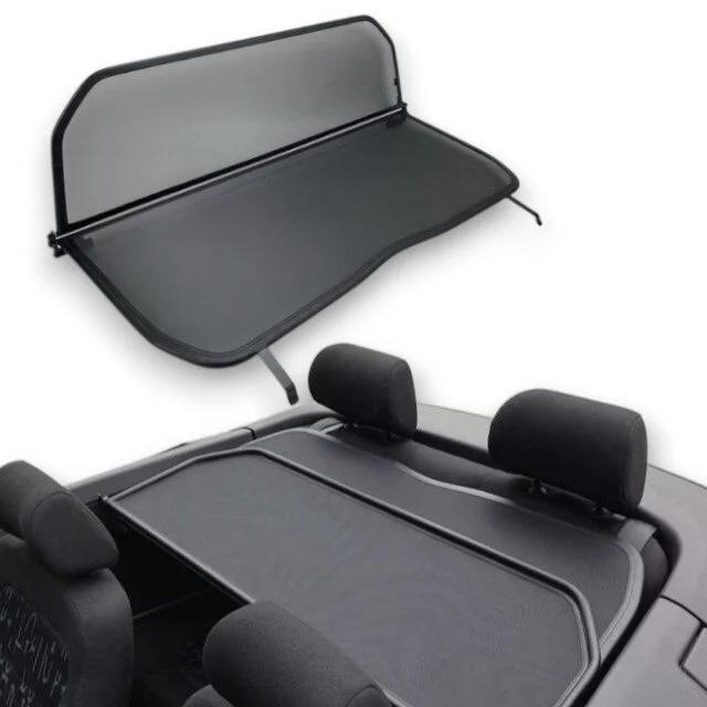 Windschott passend für Peugeot 306 in schwarz