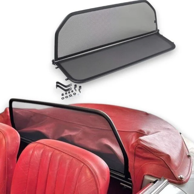 Windschott passend für Porsche 356 C in schwarz